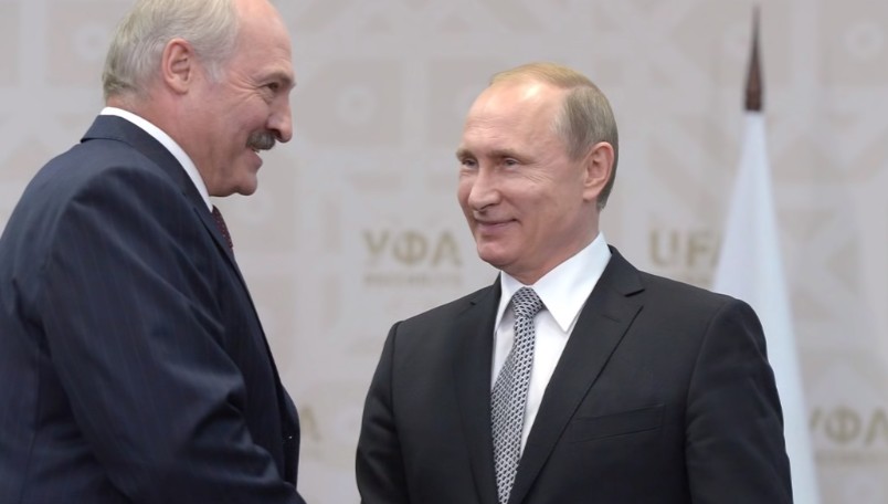 Russia and Belaruss  meet in Petersburg