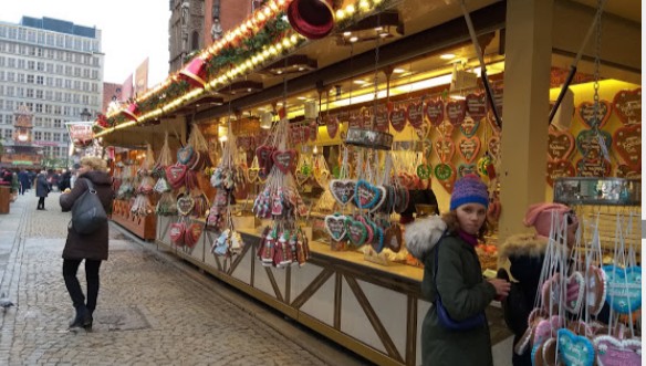 Christmas market in Poland