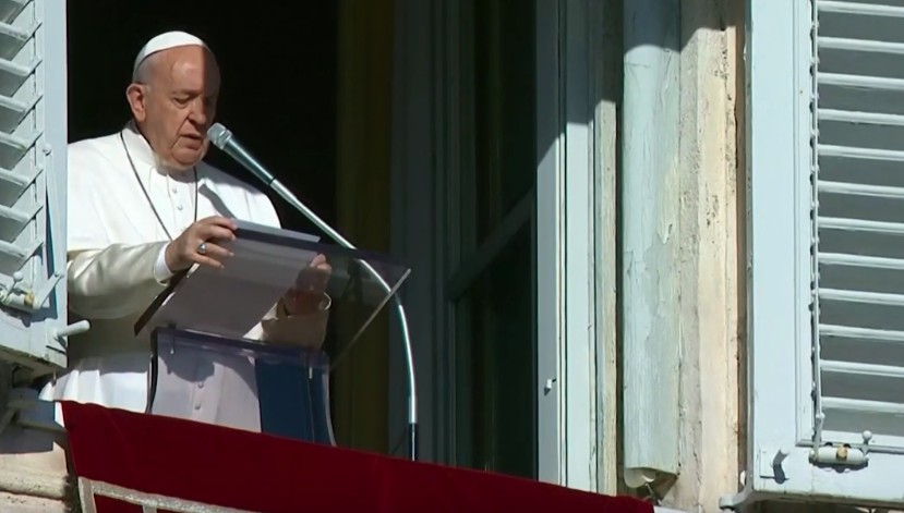 Pope prayed for the victims of the typhoon