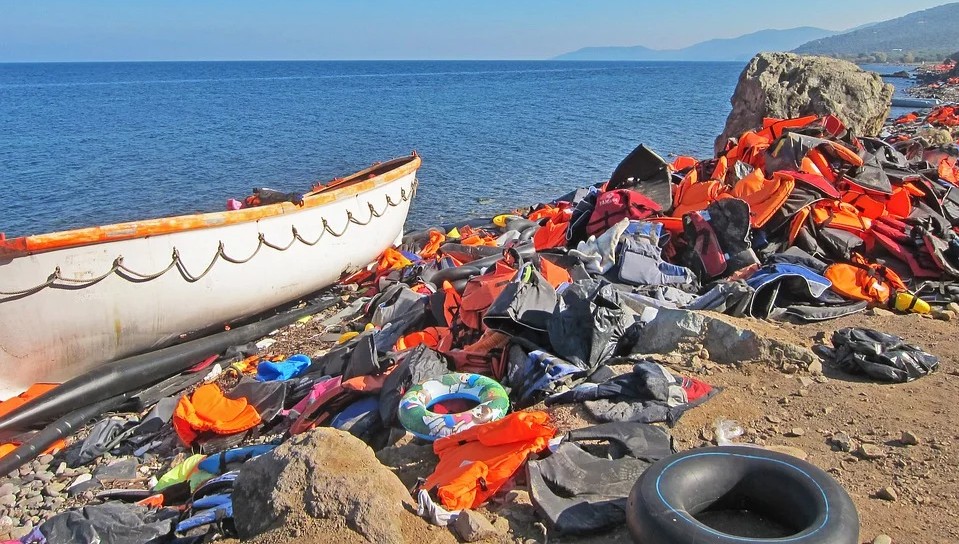 Greek protest on Lesbos against new migrant centres