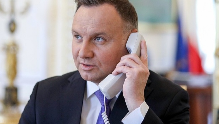 President Duda talked with the President of Ukraine