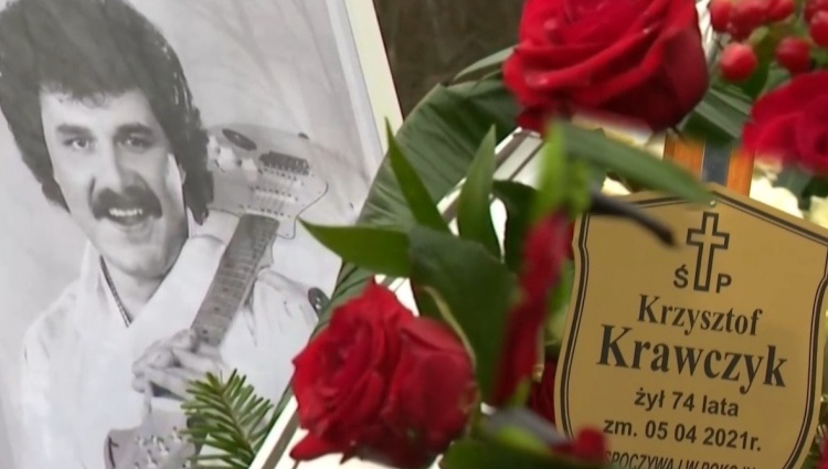 Krzysztof Krawczyk buried in Grotniki