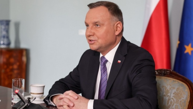 President Andrzej Duda talked with Sviatlana Cichanouska