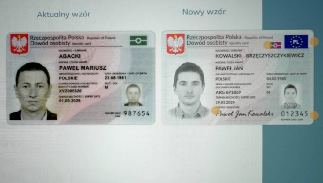 New ID cards in Poland