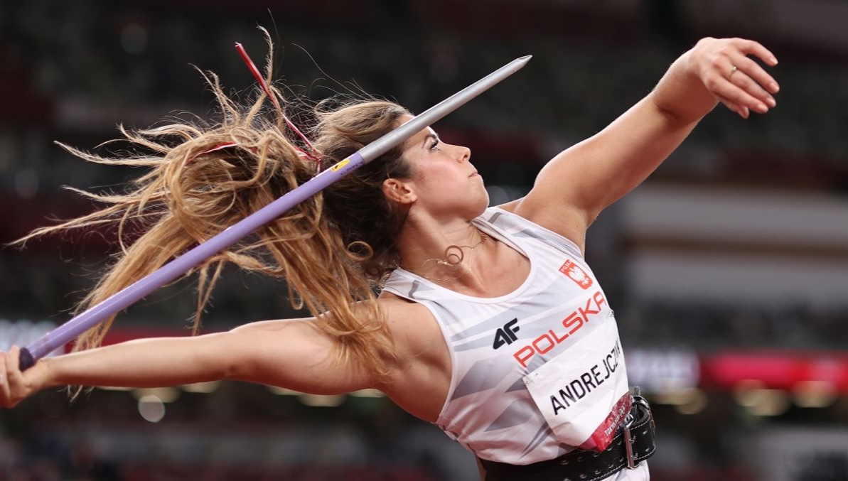 Silver in the javelin throw for Maria Andrejczyk!