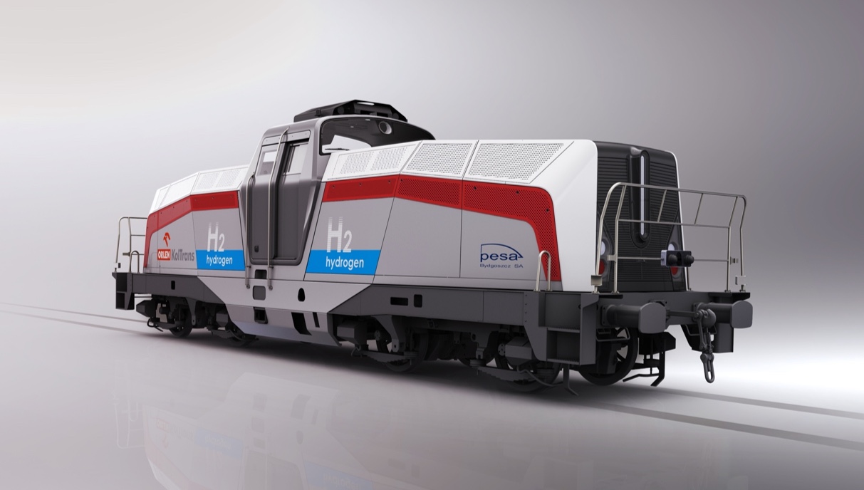Pesa with the new solution! Not only a hydrogen locomotive but also an autonomous one