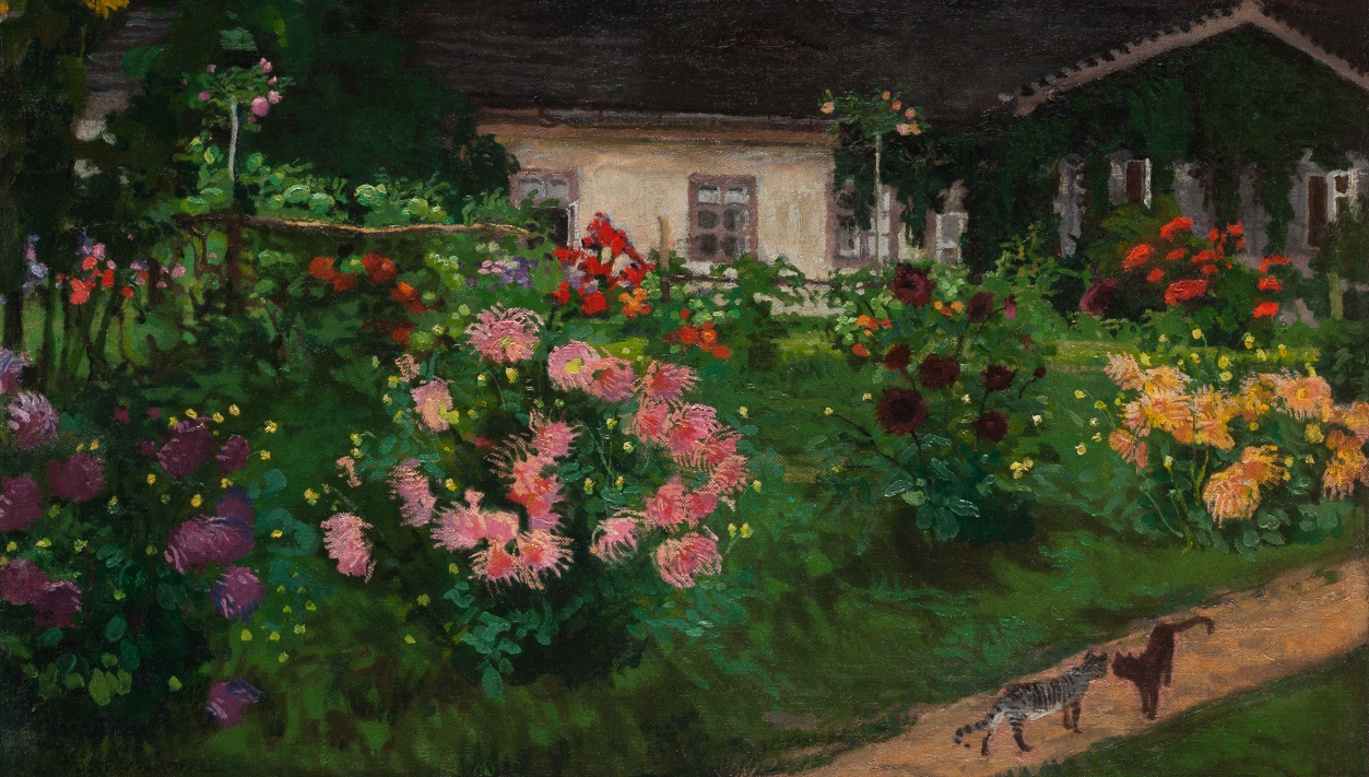 The Manor House in Jankówka – a display of Józef Mehoffer’s painting
