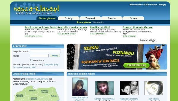 “Nasza Klasa” disappears from the Polish internet after many years of service