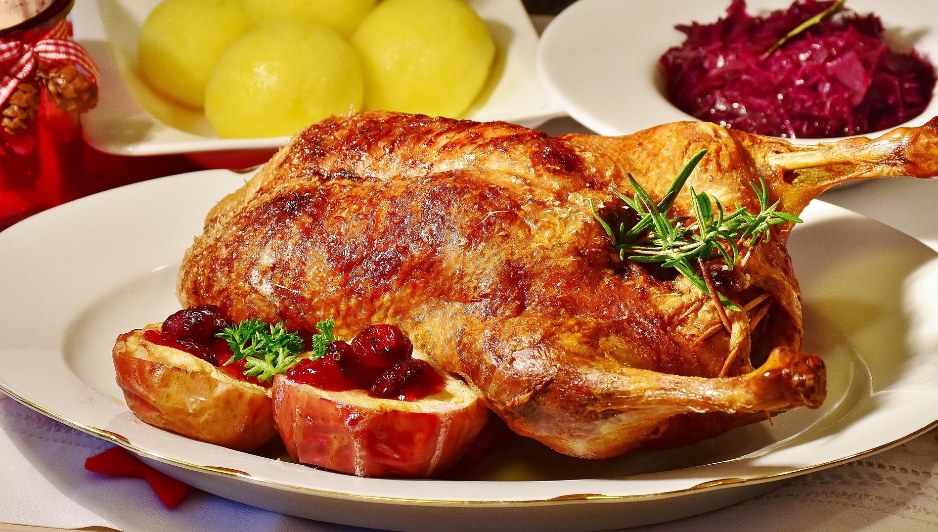 Traditional dish from the Małopolska region - the Cracovian duck