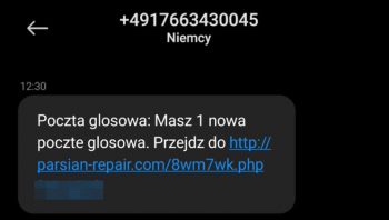 ⚠️ Beware of malicious text messages SMS from 