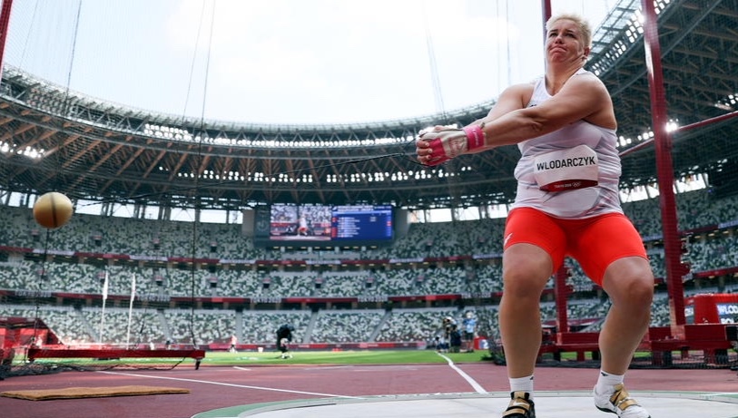 Anita Włodarczyk won the gold medal and Malwina Kopron the bronze medal in hammer throw!