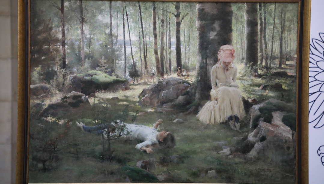 A lost painting by Albert Edelfelt recovered!