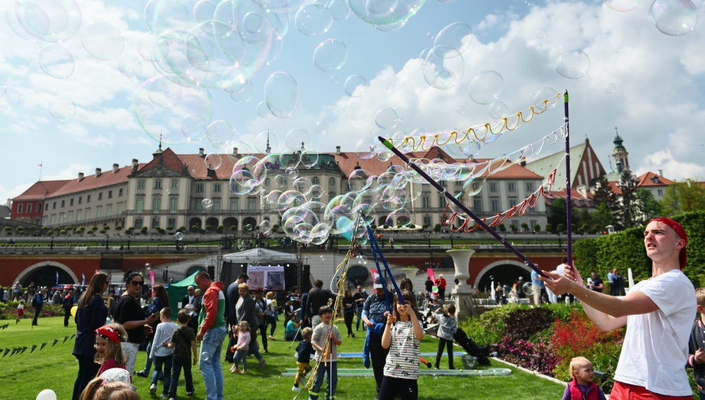 Jubilee Picnic at the Royal Castle in Warsaw