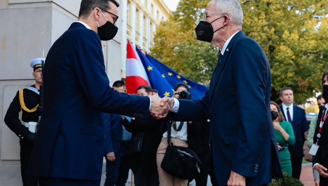 Prime Minister Morawiecki met with the President of Austria