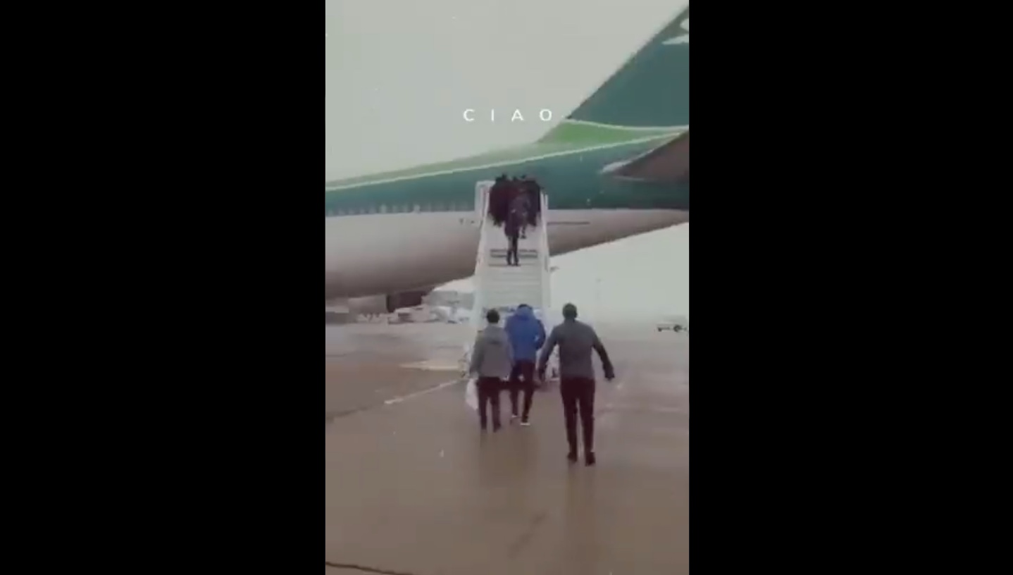 Another evacuation plane departed from Minsk to Iraq [VIDEO]