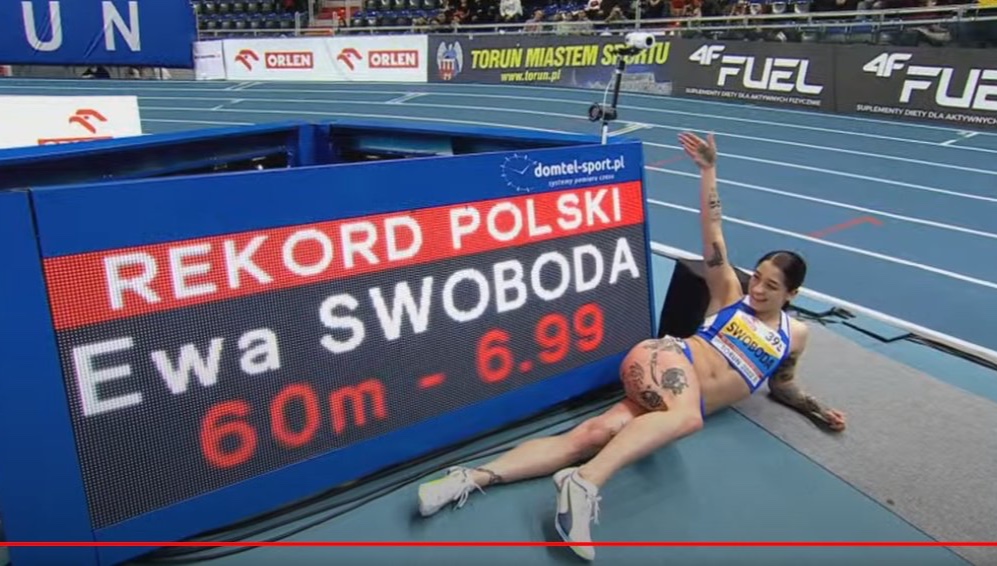 Ewa Swoboda With The Best Result In The World She Improved The Polish