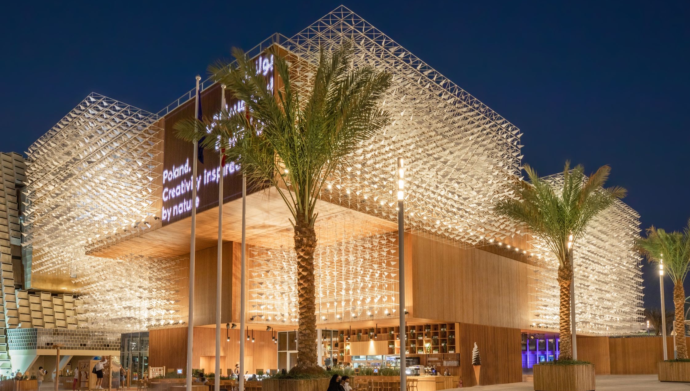 Poland Pavilion as one of the most spectacular at Expo 2020 Dubai