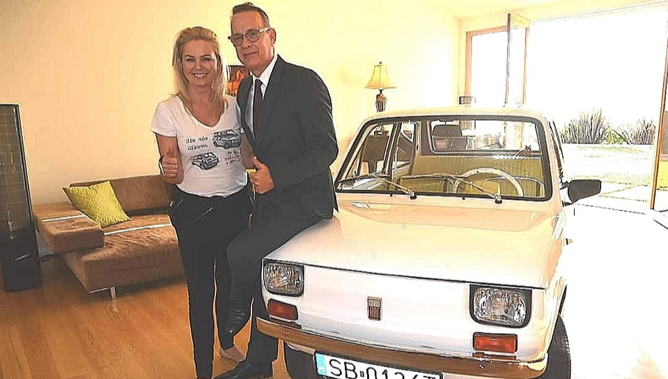 Tom Hanks’ Fiat 126p sold for 85