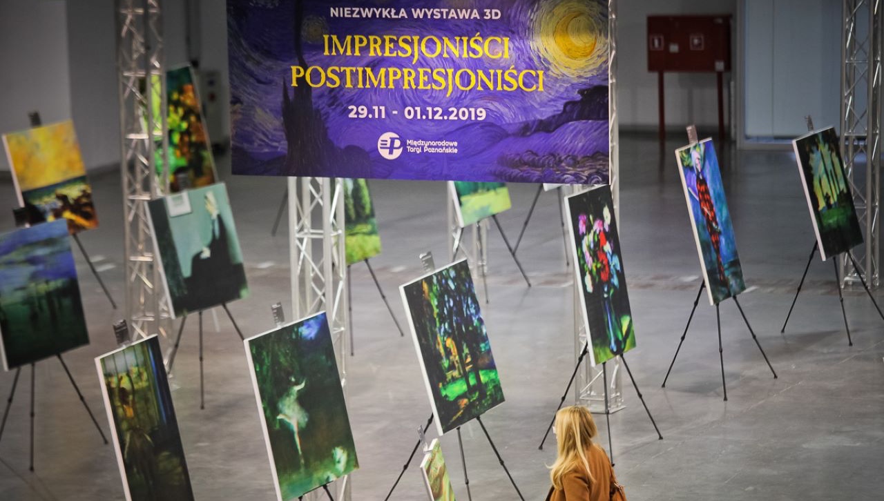 Warsaw Expo: Impressionist paintings in 3D