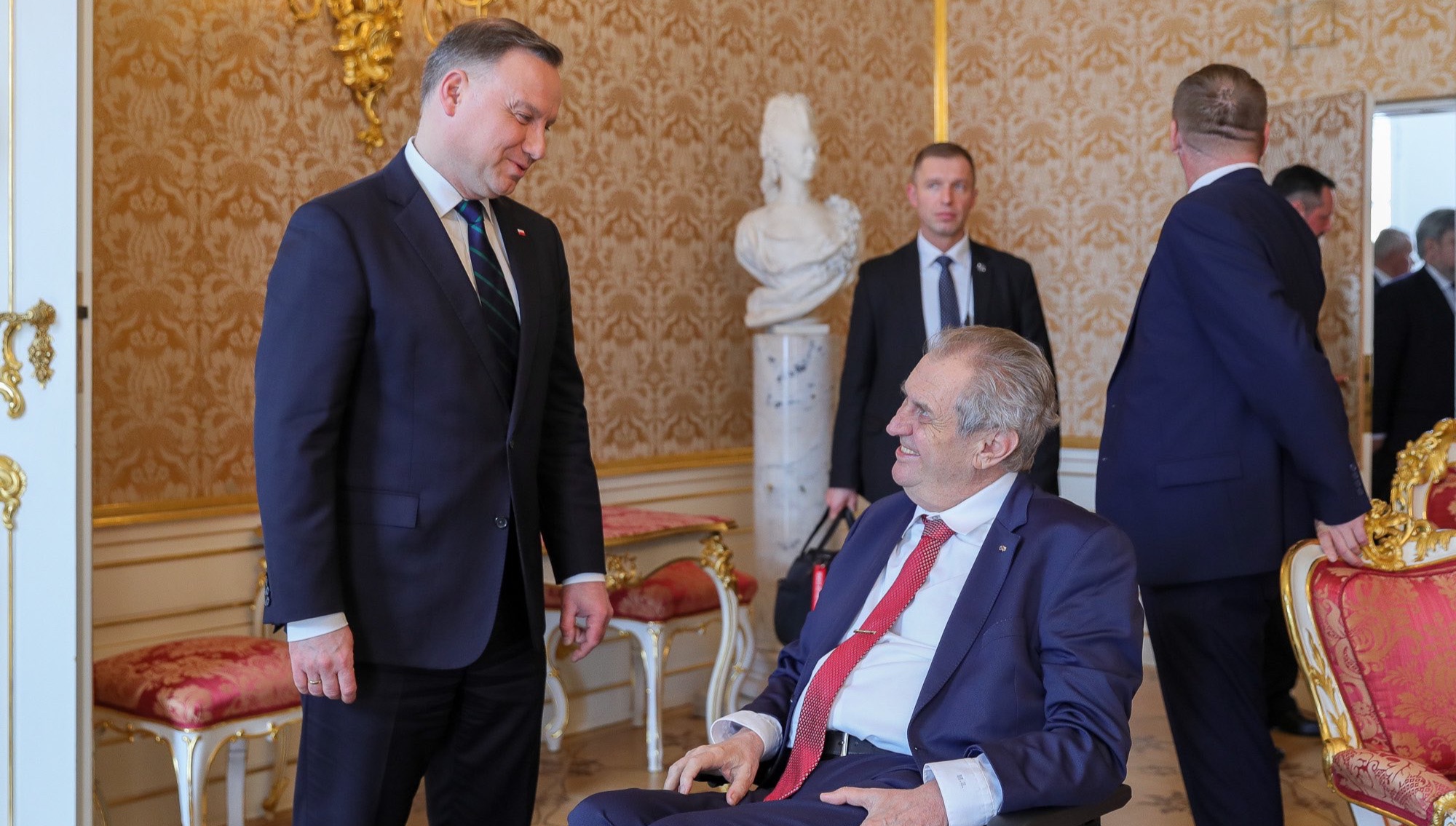Polish and Czech Presidents talked about aid to war refugees