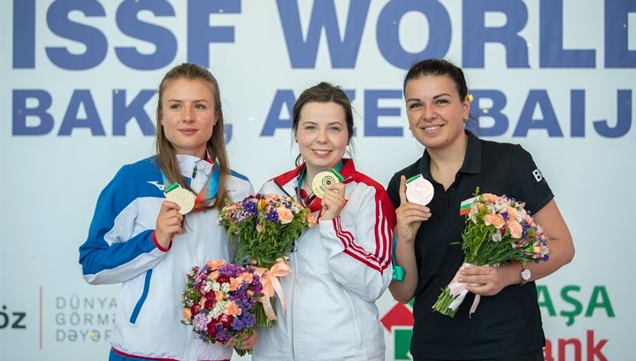 Klaudia Breś took 1st place in ISSF World Cup in Women's 10m Air Pistol [PHOTOS]