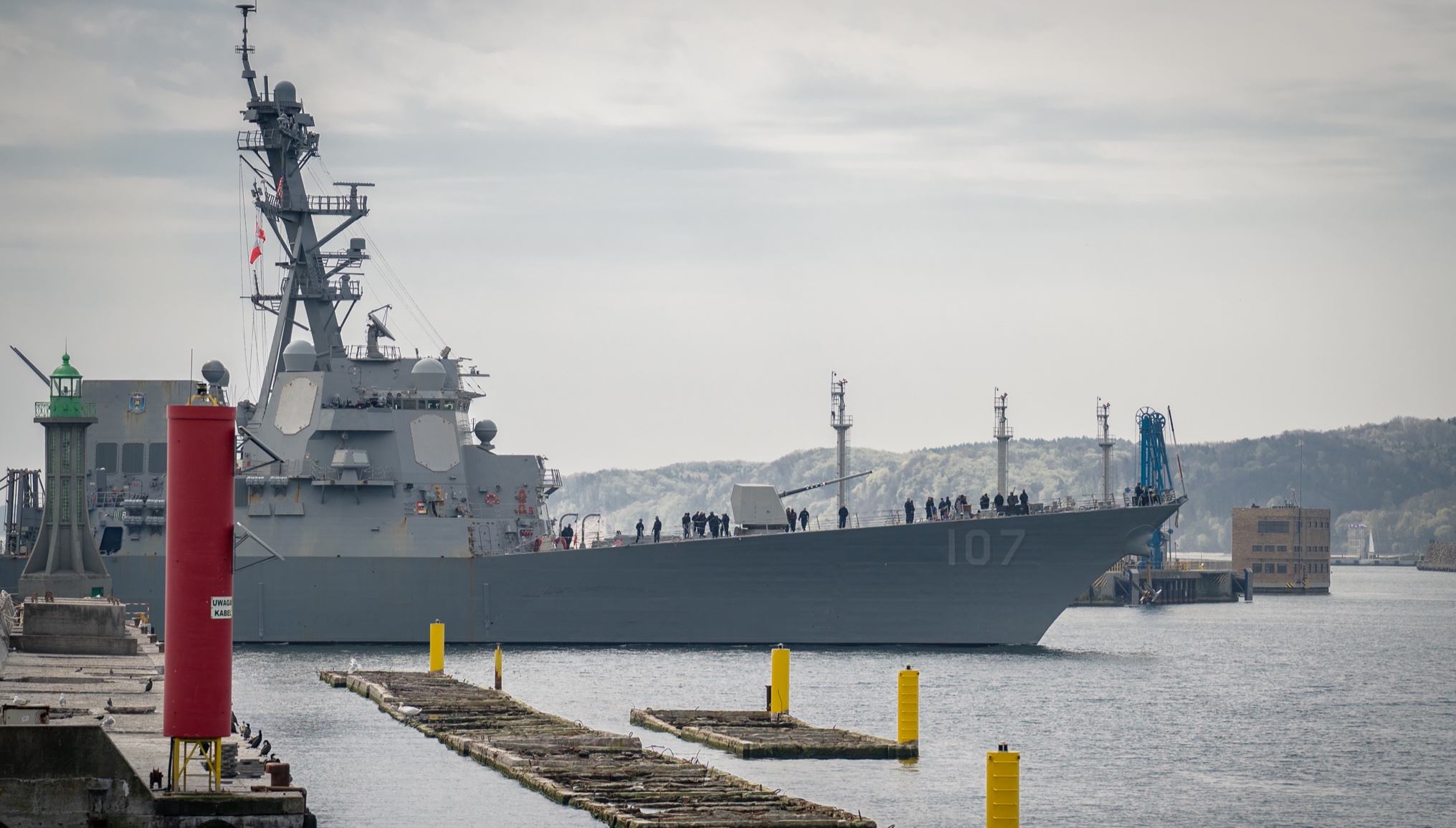 USS Gravely moored in the Polish port [PHOTOS]