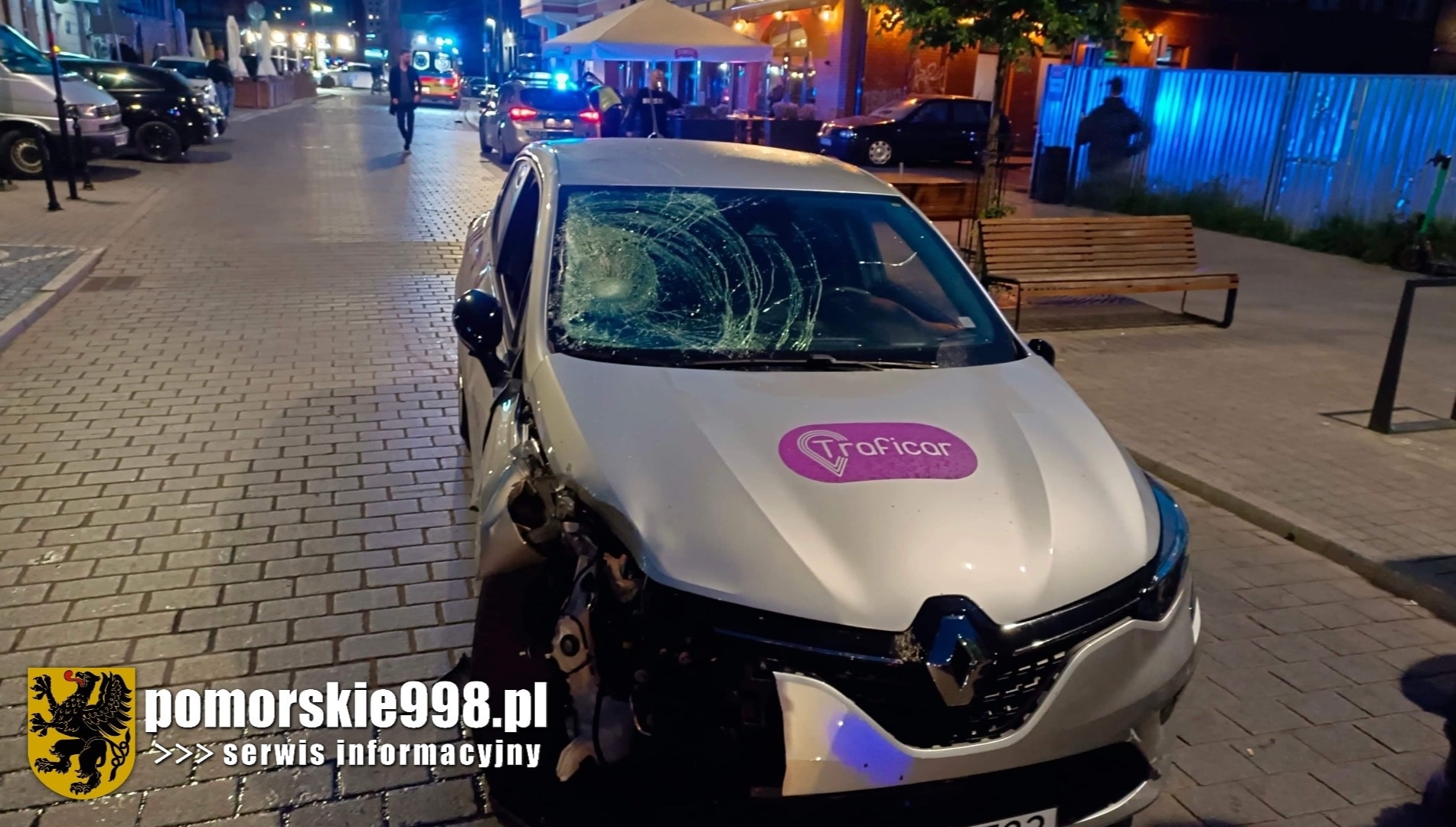 Moments of horror in the centre of Gdańsk. A driver drove into people at a mall