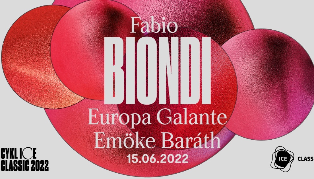 Fabio Biondi with Europa Galante in Krakow on June 15th