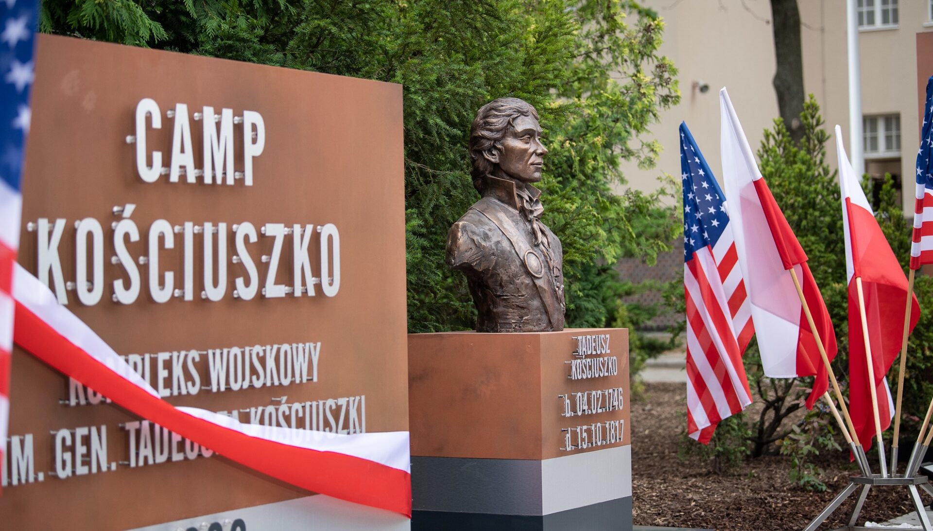 The Polish-American hero - Tadeusz Kościuszko the patron of the first permanent U.S. installation on NATO’s eastern flank