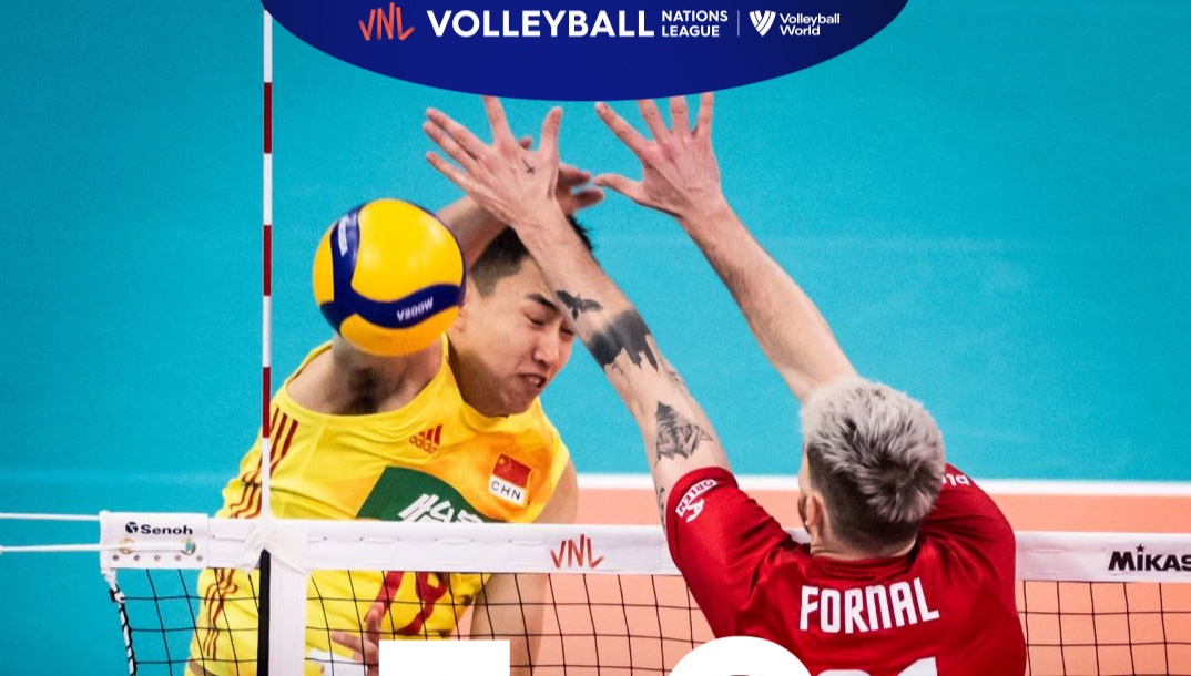 Volleyball Nations League: Poles defeated China! Amazing emotions!