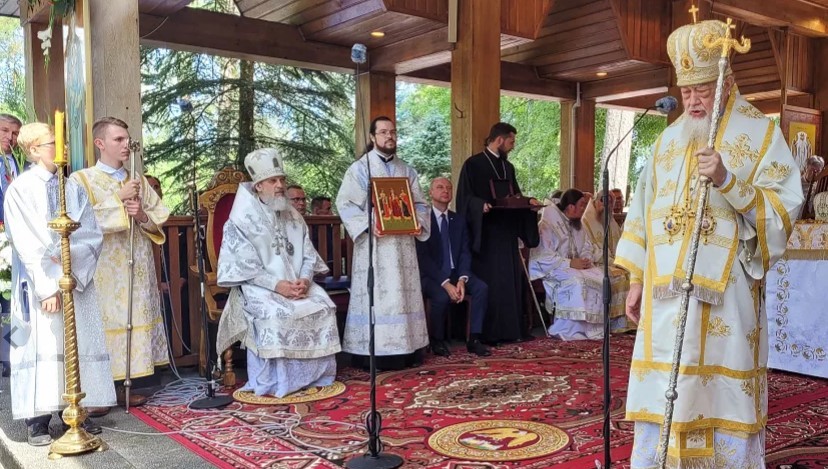 The Orthodox Feast of the Transfiguration on the Holy Mount of Grabarka in eastern Poland