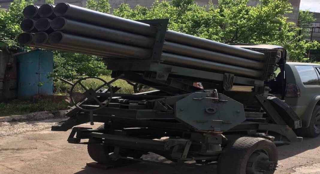 The Ukrainian artillery system hunts Russian soldiers. They have a new MRLS 
