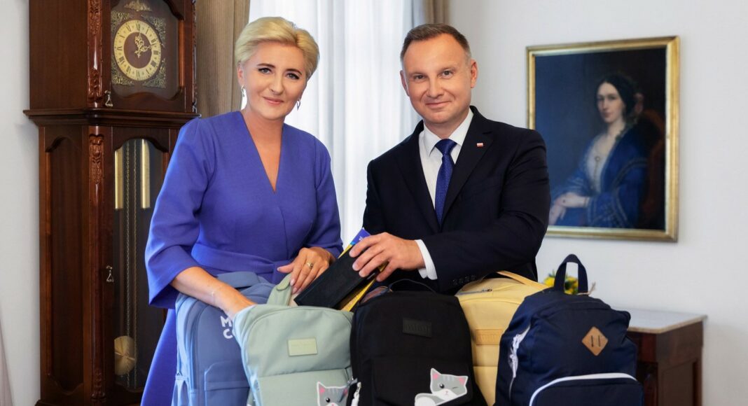 The Presidential Couple supports Caritas 'Backpacks Full of Smiles'