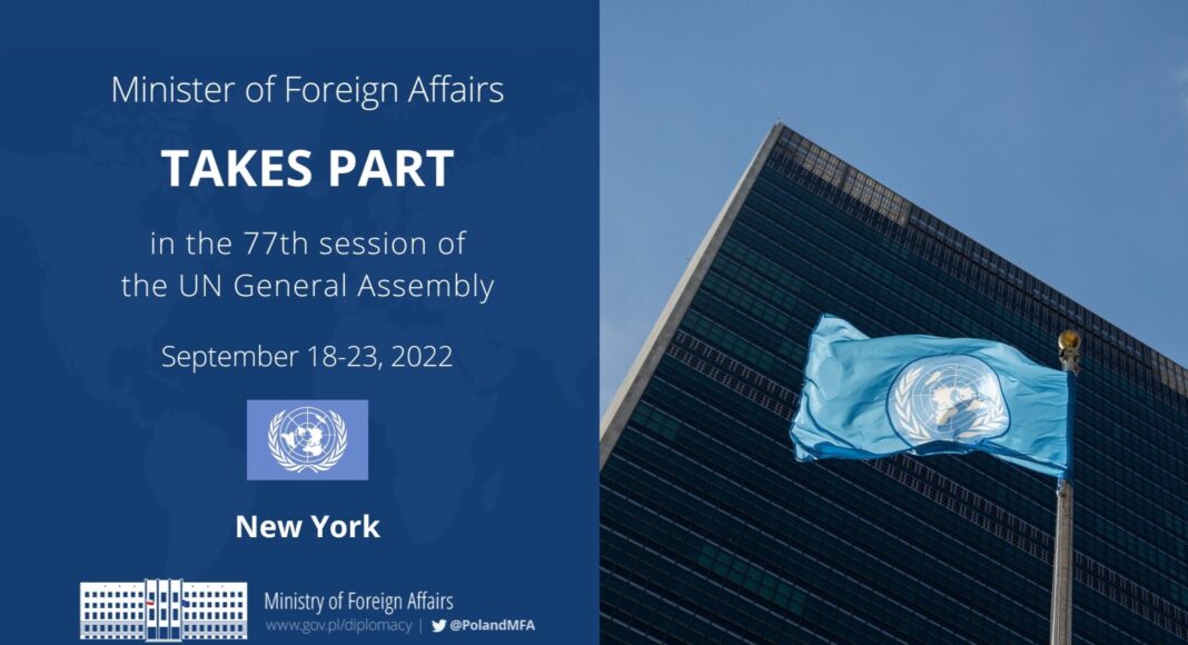 77th session of the UN General Assembly