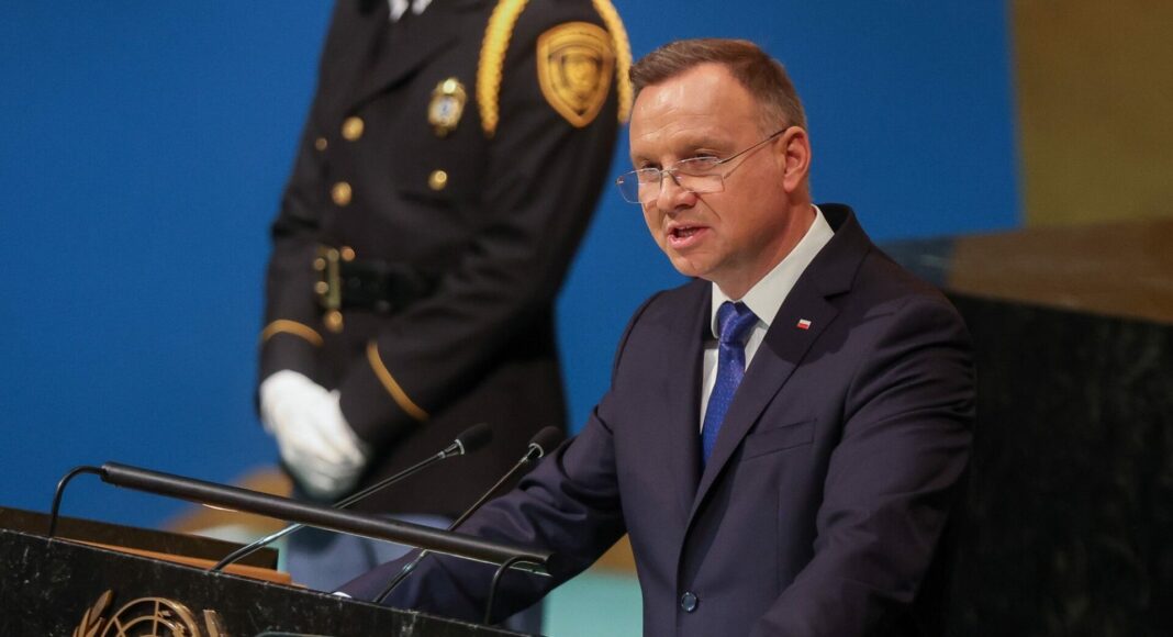 Polish president tries to persuade UN to act against Russian imperialism