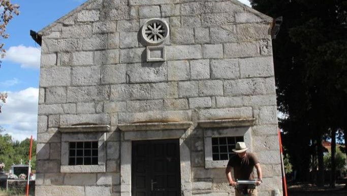 An ancient temple was discovered under a church in Dalmatia