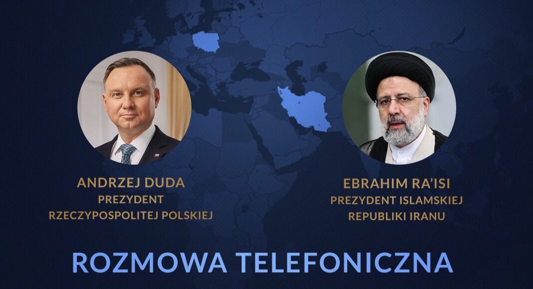 Polish President holds a telephone conversation with Iranian counterpart on drone use in Ukraine