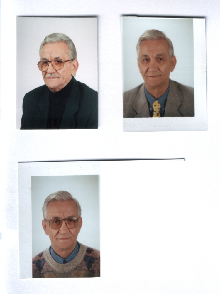 The 93-year-old depicted in the photographs is about 170-175 cm tall, has beer eyes, may wear a moustache, and his hair colour is grey, although he may dye it. 