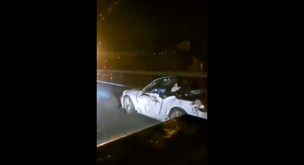 There was an accident on the A14 motorway in Germany at night from Thursday to Friday that resulted in the driver of a sports Porsche being decapitated. Polish drivers were involved in an attempt to stop the damaged vehicle.