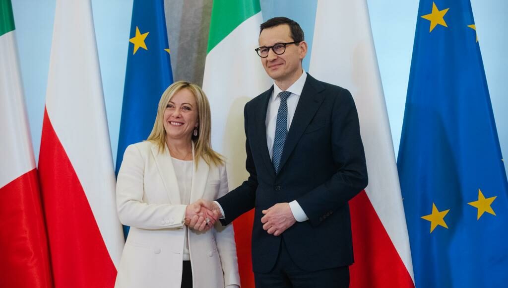 Meloni assures Poland of assistance in aiding Ukraine