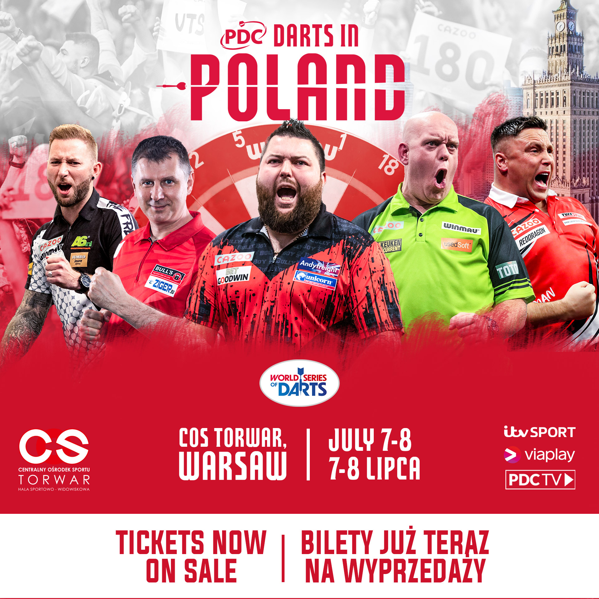 Tickets for the inaugural Poland Darts Masters sold out on the first day of the sale