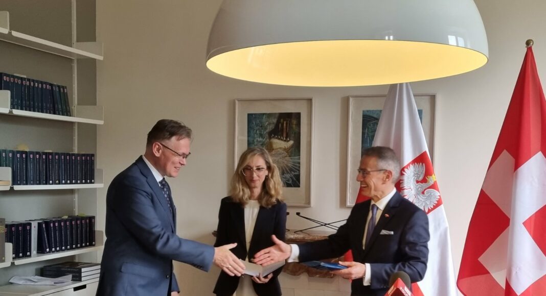 The official opening of an Honorary Consulate of the Republic of Poland in Lugano