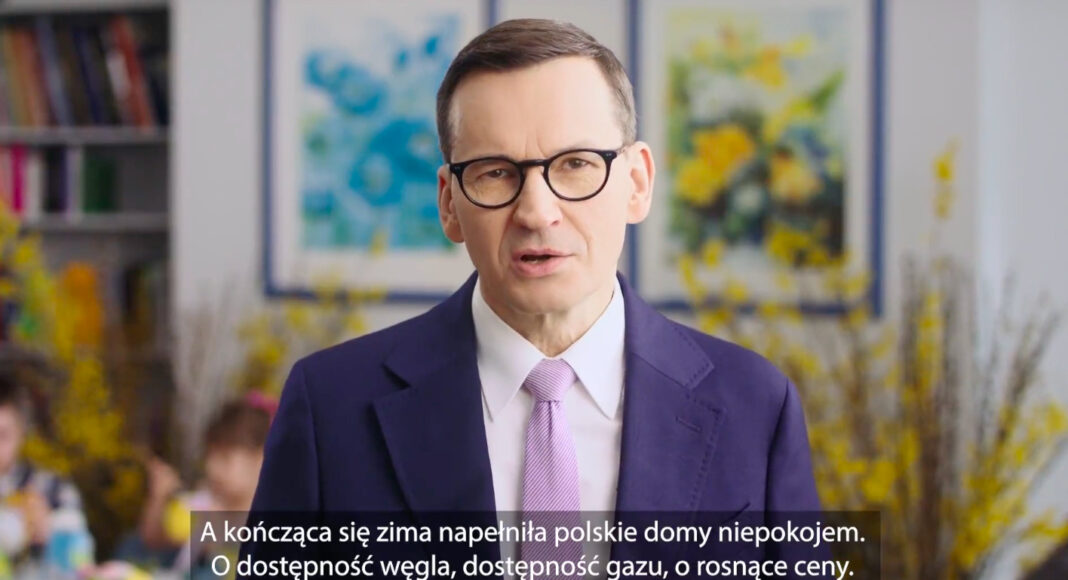 Yesterday, Prime Minister Mateusz Morawiecki posted a video on social media wishing everyone a Happy Easter.