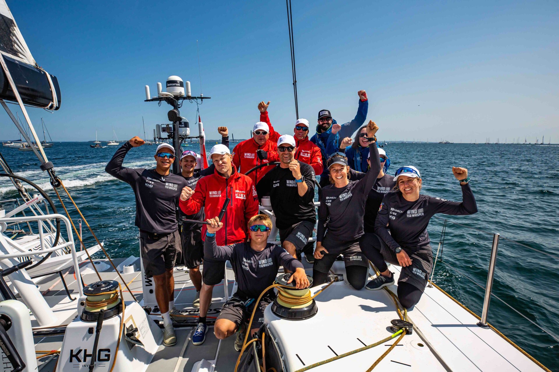 WindWhisper Racing Team Dominates Aarhus In-Port Race in The Ocean Race