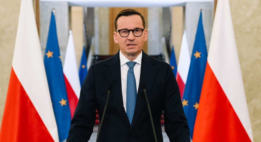 Prime Minister Mateusz Morawiecki firm on forced migrant relocation.