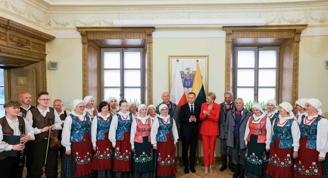 Meeting of the President of the Republic of Poland and the First Lady with the Polish community in Lithuania