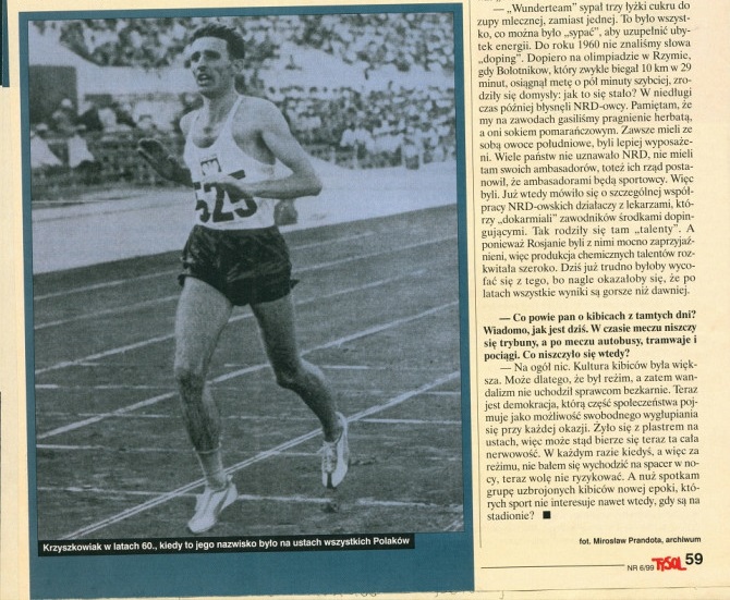 94 years ago, Polish athletics legend Zdzisław Krzyszkowiak was born