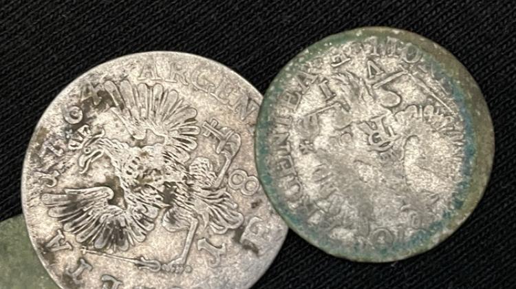 18th Century Coins Unearthed in Wdecki Landscape Park
