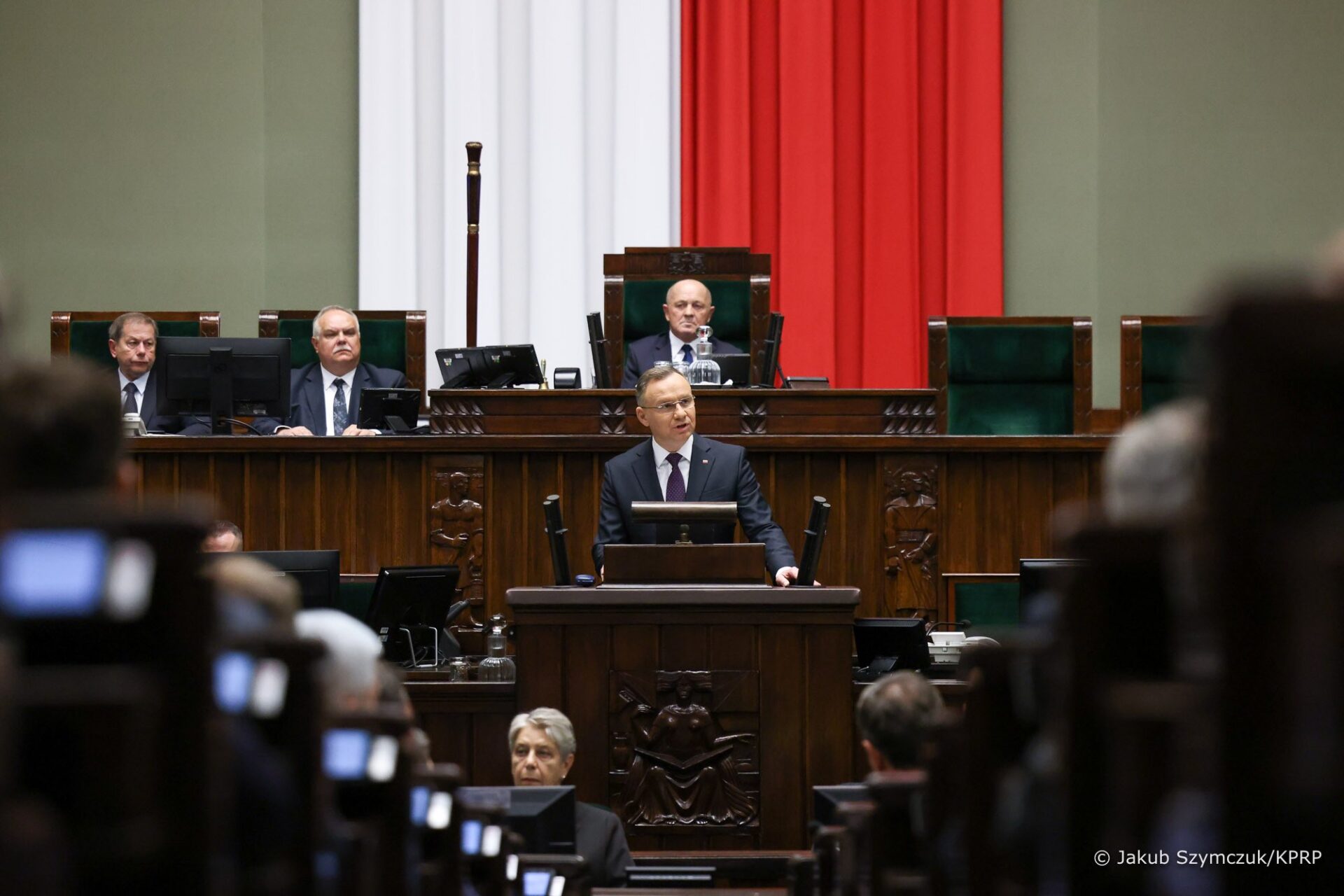 Poland's President Andrzej Duda