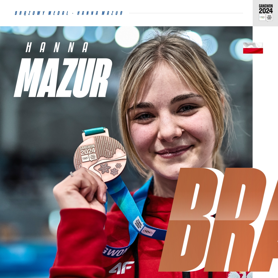 Hanna Mazur Secures Bronze in Youth Winter Olympics Speed Skating Event